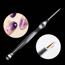 1 pc Nail Art Liner Pincel Com Boday Design Pintura de Unhas Desenho de Cristal Esculpida Caneta Gel UV Do Prego Ferramenta Manicure YW92930 2024 - compre barato