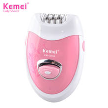 Kemei Woman's Electric Epilator Hair Removal Body Bikini Trimmer Legs Body Depilatory Washable Blades Trimmer Shaving Machine 30 2024 - buy cheap