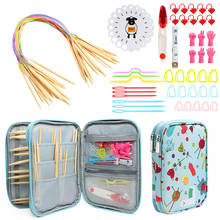 12Pcs DIY Crochet Hooks Needles Stitches Knitting Craft Case Crochet Agulha Set Weaving Tools Sewing Tools 2024 - buy cheap