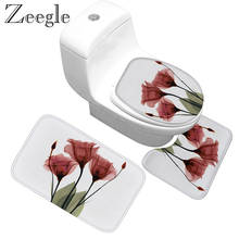 Zeegle-Juego de alfombras antideslizantes para el baño, alfombrilla absorbente para la ducha, lavable, para la cocina 2024 - compra barato