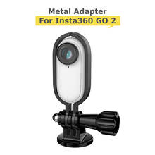 Insta360 Go 2 Metal Aluminum Alloy Protective Frame 1/4in Adapter Mount Bracket for Insta360 GO 2 Accessories 2024 - buy cheap