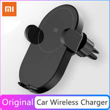 Xiaomi Mi Wireless Car Charger 20W Max Qi Auto Pinch with Intelligent Infrared Sensor Fast Charging Car Phone Holder 2024 - buy cheap