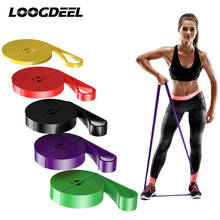 Resistance Band Exercise Elastic Band Workout Rubber Loop Strength Pilates Fitness Equipment Training Expander Unisex 2024 - buy cheap