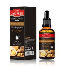 Hair Growth Oil Series Ginger/Ginseng/Garlic Nourishing Hair Care Anti-hair Lose Essential Oil 2024 - buy cheap