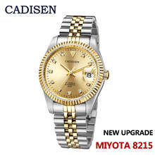 CADISEN New Men Automatic Mechanical Watch Oyster DATEJUST MIYOTA 8215 Watches 5ATM Waterproof Wristwatch Men relogio masculino 2024 - buy cheap