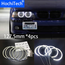 HochiTech for BMW 5 series E39 OEM 2001-03 Ultra bright SMD white LED angel eyes 2600LM 12V halo ring kit daytime running light 2024 - buy cheap