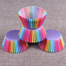 100Pcs Muffin Cupcake Paper Cups Cupcake Liner Baking Muffin Box Cup Case Party Tray Cake Decorating Tools Birthday Party Decor 2024 - buy cheap