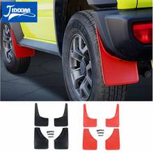 Jidixian pára-lamas para jimny 2019 + carro lama guardas proteger respingo flaps pára-choques para suzuki jimny 2019-2021 acessórios exteriores 2024 - compre barato