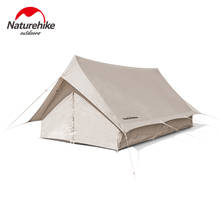 Naturehike tenda de acampamento de algodão, barraca a-torre, pirâmide indiana, tenda para mordedor, 5.6 2024 - compre barato