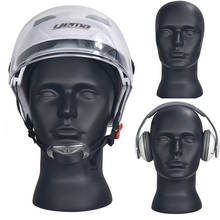 Cabeça de manequim para peruca de pvc, modelo para exibição de fone de ouvido, cabeça de janela de manequim 2024 - compre barato