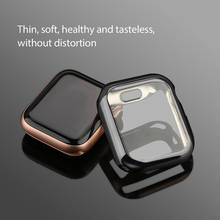 Cover for Apple Watch case 44mm 40mm iwatch 38mm 42mm soft TPU screen protector Accessories for apple watch Serie 6 5 4 3 Se 2024 - buy cheap