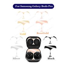 Adesivo anti-poeira de metal para samsung galaxy buds pro, capa, acessórios, proteção, película de proteção, botões de ferro 2024 - compre barato