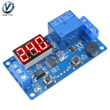 Relay 12V Programmable Time Switch Trigger Cycle Timer Delay Relay Module Board LED Light Display Automatic Timer Module 2024 - buy cheap