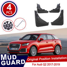 4Pcs Set for Audi Q2 2017 2018 2019 Car Mud Flaps Front Rear Mudguard Splash Guards Fender Mudflaps Flap Auto Accessories 2024 - buy cheap
