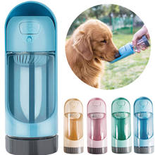 Cão de estimação portátil garrafa de água para cães pequenos grandes produto animal de estimação viagem filhote de cachorro beber tigela dispensador de água ao ar livre cão alimentador 2024 - compre barato