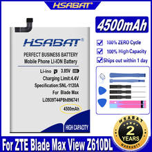 HSABAT Li3939T44P8h896741 4500mAh Battery for ZTE Blade Max View Blade Max View LTE Z610DL Batteries 2024 - buy cheap