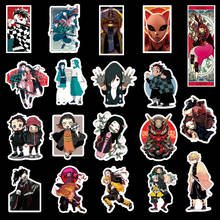 50pcs Demon Slayer Kimetsu No Yaiba Kamado Tanjirou Nezuko Agatsuma Zenitsu  Inosuke Cosplay Sticker DIY Crop Prop Accessories 2024 - buy cheap