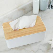 Wooden Tissue Box European Style Home Tissue Container Towel Napkin Tissue Holder Case for Office Home Decoration 2024 - buy cheap