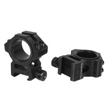 WestHunter-anillos de alcance Picatinny de bajo perfil, montura para rifle de caza, se adapta a anillos de riel de 25,4/30MM de diámetro, alta calidad, 20mm 2024 - compra barato