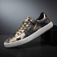 2021 New Streets Trend Designer Graffiti Printing Sneakers Men Canvas Casual  Flats Loafers Board Shoes Zapatillas Hombre 2024 - buy cheap