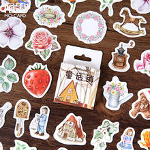 45pcs Fairy Tale Town Stationery Sticker Memo Stickers Pack DIY Posted It Kawaii Planner Scrapbooking School Supplies Escolar 2024 - buy cheap