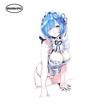 HotMeiNi Sexy Car Sticker Vinyl Bumper Decal Anime Girl Graphics Car Styling Window Wiper Tailgate Waterproof Car Assessoires 2024 - buy cheap