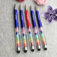 Newest Promotion Gift Ballpoint Pen 50pcs/lot with Top bling Diamond Crystal Metal gift pen Can Custom your logo and text Free 2024 - buy cheap