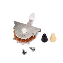 5 way Guitar Pickup Switch with Screws Pickup Selector Parts Accessories 2024 - buy cheap