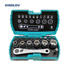 KINDLOV-Llave de trinquete de 6-13mm, herramientas manuales de reparación, ajustable, Torx, ranurado, Phillips 2024 - compra barato