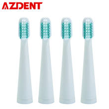 AZDENT New 4pcs/set Toothbrush Heads Replacement Heads Fit Electric Sonic Toothbrush AZ-06 or AZ-1 Pro Teeth Brush Oral Cleaning 2024 - buy cheap