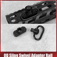 Standard QD Sling Swivel Adapter Rail Mount M-LOK Strap Buckle Metal Strap Loop QD Strap Rail Mount Steel SliSteel Push Button 2024 - buy cheap