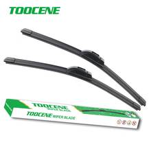 Toocene Windshield Wiper Blades For Dodge Avenger 2007-2015 pair 24+22 Front window Windscreen wiper Rubber Car Accessories 2024 - buy cheap