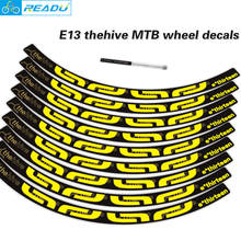 E13 thehive mtb rim stickers E13 bicycle stickers bike wheelset stickers MTB rims decals  bike stickers mtb for two wheel decals 2024 - buy cheap