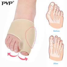 2Pcs=1Pair Toe Corrector Orthotics Feet Foot Care Bone Thumb Adjuster Correction Soft Pedicure Socks Bunion Straightener 2024 - buy cheap
