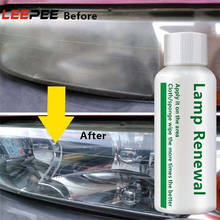 LEEPEE 20/50ml Polishing Coat Car Headlight Restoration Car Maintenance Lamp Retreading Agent Liquid Lamp Renovation 2024 - buy cheap