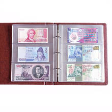 1 Album Pages 3 Pockets Money Bill Note Currency Holder PVC Collection 180x80mm H7ED 2024 - buy cheap