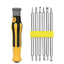 6 in 1 Mini Precision Repair Tool Kit - Long Magnetic S2 Steel Specialty, Screwdriver for Smart Phone, Computer, Tablet 2024 - buy cheap