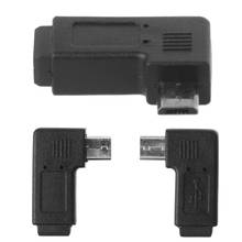 Mini USB de ángulo izquierdo y derecho, adaptador de sincronización de datos de 5 pines hembra a Micro USB macho, 90 °, G6DD 2024 - compra barato