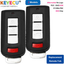 KEYECU-llave remota inteligente, OUC003M mando a distancia, 46 chips, 315MHz, para Mitsubishi Mirage 2013, 2014, 2015, 2016, 2017, 2018, 2019, Mirage G4, 2016-2020 2024 - compra barato