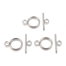 5 Sets 304 Stainless Steel Toggle Clasps OT Buckle End Clasps Connectors for DIY Jewelry Bracelets Necklaces Making Accessories 2024 - buy cheap