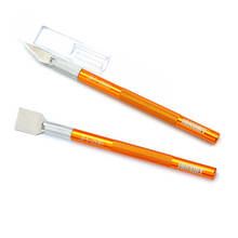 Cuchillo rascador para tallar, cuchillo de bolsillo seguro de aleación de aluminio, inalámbrico, con forma de bolígrafo, para tallado DIY 2024 - compra barato