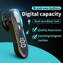 Auriculares inalámbricos con Bluetooth V4.1, dispositivo de audio Digital con micrófono, manos libres, gancho para la oreja para teléfono y PC 2024 - compra barato