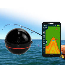 Sonar portátil inalámbrico para pesca en hielo, buscador de peces con Bluetooth, profundidad de mar, lago, detección de peces, IOS y Android 2024 - compra barato