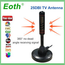 Free TV Fox HD Digital DTV Indoor TV Antenna TVFox HDTV Antena DVB-T DVB-T2 VHF UHF ISDB ATSC DVB Signal Receiver TV Aerial 2024 - buy cheap