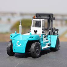Diecast 1:50 Scale Konecranes Heavy Forklift Truck Model Metal Toy Scene Vehicle for Collection Gift Collectible Souvenir Show 2024 - buy cheap