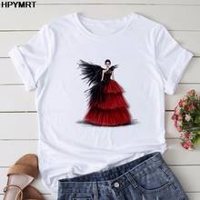 Domineering queen Print T shirt women Short Sleeve T-shirt Female harajuku Casual gothic Sexy Tops Summer Fashion Tshirt Clothes 2024 - buy cheap