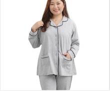 Fashion 2PCs/Set Maternity Nursing Sleepwear Breastfeeding Nightwear for Pregnant Women Pregnancy Breast Feeding Pajamas Suits 2024 - buy cheap