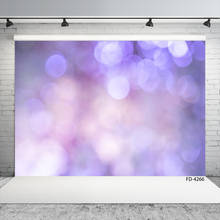 Purple Glitter Flare Bokeh Photo Backgrounds Custom Backdrop for Children Baby Birthday Party Prom Photophone Photography Props 2024 - buy cheap