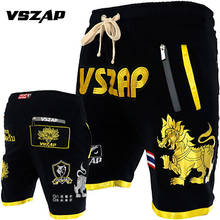 VSZAP fighting shorts MMA Golden and Silver Kylink  martial arts martial arts fight kick boxing for men's stretch sports Trunk 2024 - buy cheap