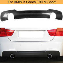 Serie 3 de fibra de carbono para difusor de parachoques trasero Spoiler para BMW E90 M 325i 335i 2005 - 2011 para difusor de parachoques trasero labio 2024 - compra barato